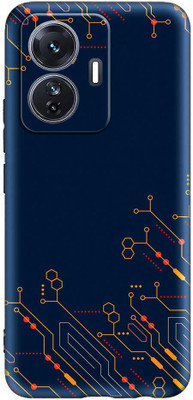 CLASSYPRINT Back Cover for iQOO Z6 Pro, Vivo T1 Pro 5G(Black)
