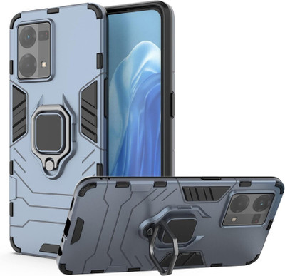 ThunderLike Back Cover for Oppo F21s Pro 4G(Blue, Ring Case, Pack of: 1)