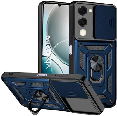 AIBEX Back Cover for Vivo T4 Lite 5G / iQOO Z10 Lite 5G / Vivo Y19 5G / Vivo Y19e|D10 Tough Armor(Blue, Rugged Armor, Pack of: 1)