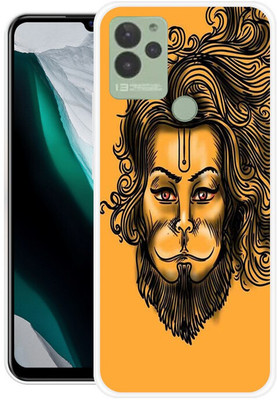 Upshot Back Cover for LAVA Blaze 4G / Blaze NXT(Yellow, Black, Grip Case, Silicon, Pack of: 1)