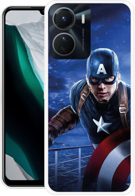PHONE WALEY.COM Back Cover for VIVO T2X 5G ,V2253, AVENGERS, AVENGER, COMIC, BOOK, SUPERHEROES(Blue, Flexible, Silicon, Pack of: 1)