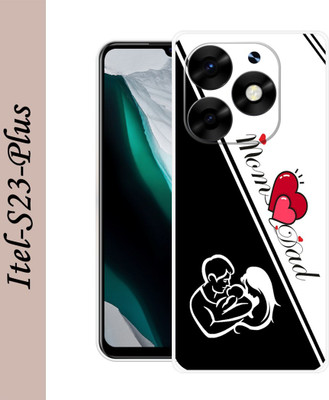 JAIKARA Back Cover for Itel S23 Plus(Multicolor, Dual Protection, Silicon, Pack of: 1)
