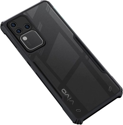 VILLA Back Cover for Vivo V30 Pro (5G) |Camera Protection | 360 Degree Protection(Black, Camera Bump Protector, Pack of: 1)