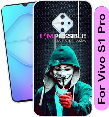 Goldista Back Cover for Vivo S1 Pro(Multicolor, Flexible, Silicon, Pack of: 1)