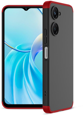 FlareHUB Back Cover for Vivo Y18e(Red, Hard Case, Silicon, Pack of: 1)