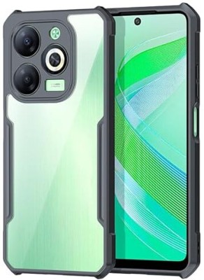 sadgatih Back Cover for Infinix Smart 8 Plus | Transparent Crystal Clear Hard PC Back Case(Transparent, Shock Proof, Pack of: 1)