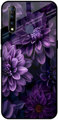 QRIOH Glass Back Cover for Vivo Z1 Pro(Multicolor, Grip Case, Pack of: 1)