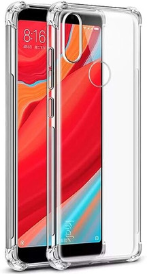 Caseworm Back Cover for Mi Y2 Transparent Silicon Case(Transparent, Grip Case, Pack of: 1)