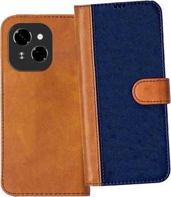 GLOBAL NOMAD Back Cover for Tecno Spark Go 1(Blue, Brown, Dual Protection, Pack of: 1)