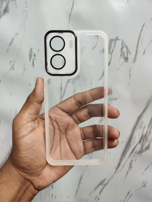 Kovado Back Cover for Vivo T2x 5g (Soft Camera Protection Case Color Translucent )(Transparent, Dual Protection, Silicon)