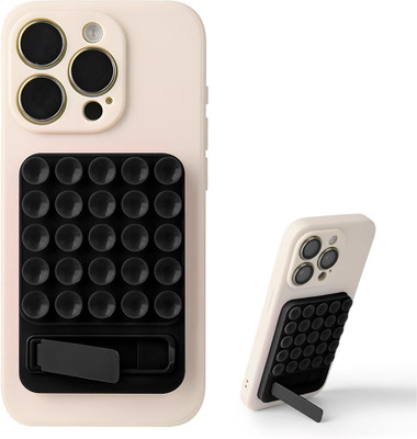 Nainz Sticky Pad Phone Holder with Stand –Reusable, Anti-Slip Grip for Selfies, Videos Mobile Holder