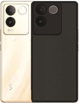 COVERHEAD Back Cover for Back Cover for vivo-T2 Pro 5G Anti burst Back Cover (Black, Dual Protection, Pack of: 1)(Black, Camera Bump Protector)