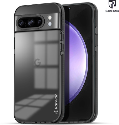 GLOBAL NOMAD Back Cover for Google Pixel 8 Pro(Black, Shock Proof, Pack of: 1)