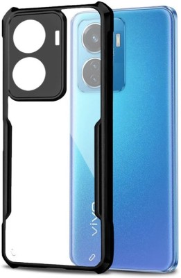 Bodoma Back Cover for Vivo Y16, Vivo Y56 5G, Vivo T2X 5G(Black, Grip Case, Silicon, Pack of: 1)