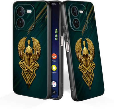 CLASSYPRINT Back Cover for iQOO Z9x 5G(Black)