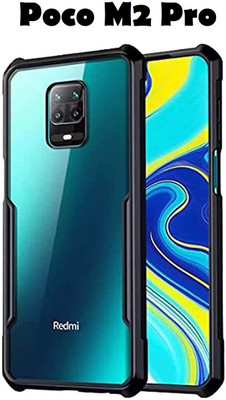 Cyber Telecom Back Cover for poco m2 pro(Black, Silicon)