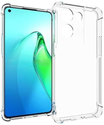 Lustree Back Cover for Tecno Camon 20 Pro Silicon Transparent Case(Transparent, Shock Proof, Silicon, Pack of: 1)