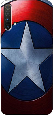 iprinto Back Cover for Realme X3, RMX2081 Captain America Back cover(Multicolor, Hard Case, Pack of: 1)
