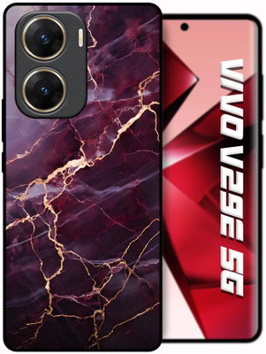 Qrioh Hybrid Back Cover for Vivo V29e 5G(Red, Grip Case, Pack of: 1)