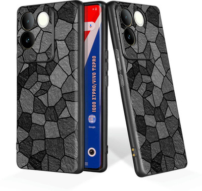 printwhiz Back Cover for iQOO Z7 Pro 5G, Vivo T2Pro(Black)