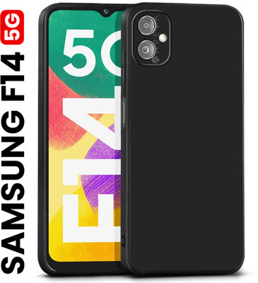 Bunnycase Back Cover for SAMSUNG Galaxy F14 5G(Black, Grip Case, Silicon, Pack of: 1)