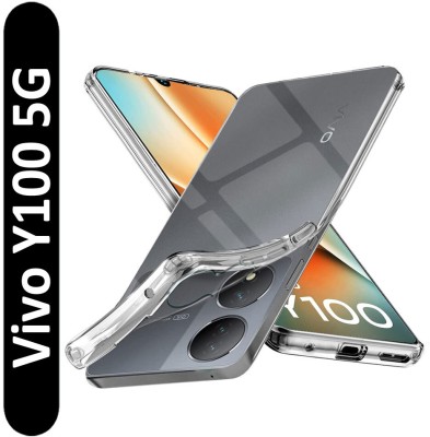 Infinite Case Back Cover for Vivo Y100 5G(Transparent, Shock Proof, Silicon, Pack of: 1)