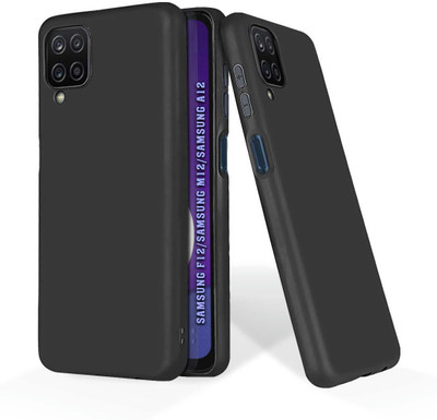 CLASSYPRINT Back Cover for SAMSUNG Galaxy F12(Black)
