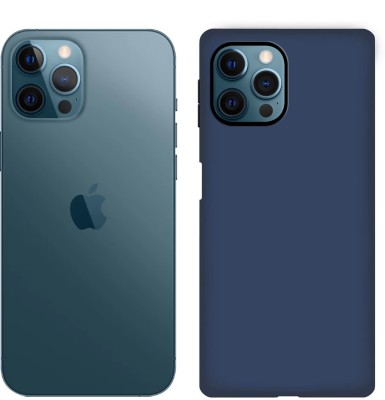 BOZTI Back Cover for APPLE iPhone 12 Pro Max(Blue, Grip Case, Pack of: 1)