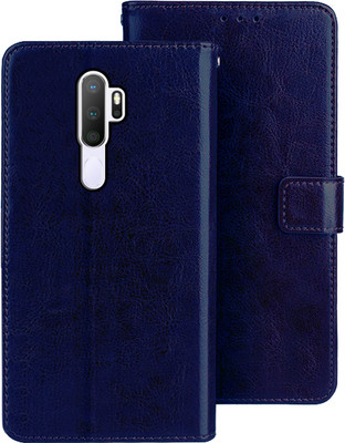 Zelq Back Cover for Oppo A5 2020(Blue, Dual Protection, Pack of: 1)