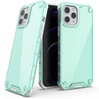 Cover Alive Back Cover for Apple iPhone 12 Pro Max(Green, Shock Proof, Pack of: 1)