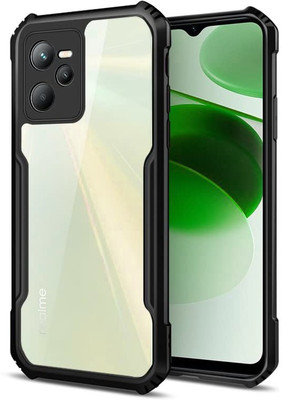 LILLIPUT Back Cover for Realme C35(Black, Pack of: 1)