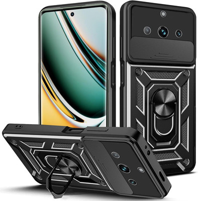 Kypo Back Cover for Realme Narzo 60 Pro 5G(Black, Slider, Pack of: 1)