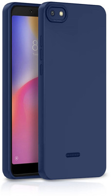 ZAMN Back Cover for Mi Redmi 6A(Blue, Silicon, Pack of: 1)