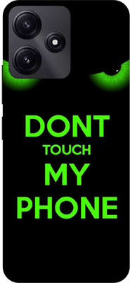 play fast Back Cover for POCO M6 Pro 5G, MZB0EPSIN, DON’T, TOUCH, MY, PHONE(Green, Hard Case, Pack of: 1)