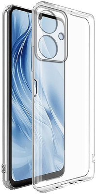 Phone Care Back Cover for REDMI 13c 5G(Transparent, White, Grip Case, Pack of: 1)