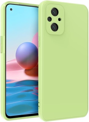 WellWell Back Cover for OPPO F21S PRO 5G ( Liquid Silicone )(Green, Grip Case, Silicon, Pack of: 1)