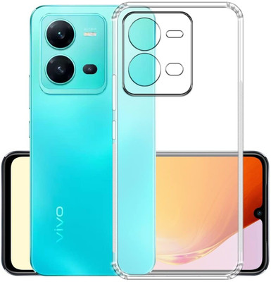 xvx Back Cover for Vivo V25 5G(Transparent, Silicon, Pack of: 1)