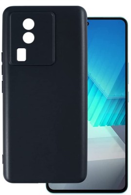 PrimeLike Back Cover for vivo iQOO Neo 7 Pro 5G(Black, Shock Proof, Silicon, Pack of: 1)