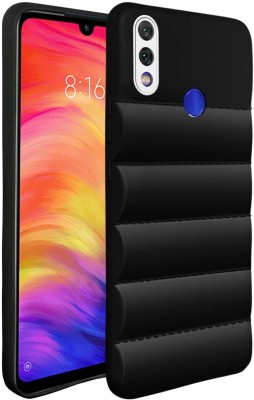 Meephone Back Cover for Mi Redmi Note 7 Pro(Black, Puffer, Silicon, Pack of: 1)