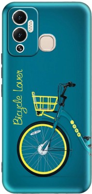 CLASSYPRINT Back Cover for Infinix Hot 12 Play(Black)