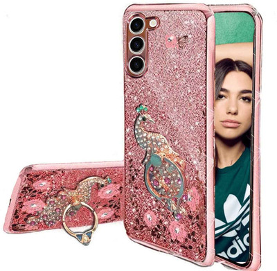 KC Back Cover for Samsung Galaxy S23 5G(Pink, Cases with Holder, Silicon, Pack of: 1)