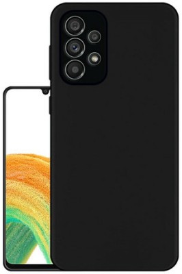 AKSP Back Cover for Samsung Galaxy A33 5G Plain Black(Black, Grip Case, Pack of: 1)