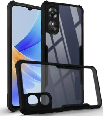 Phone Case Cover Back Cover for Vivo Y100 5G, (IPK)(Black, Transparent, Shock Proof, Silicon, Pack of: 1)