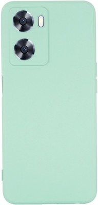 WellWell Back Cover for Oppo A57,Oppo K10 5G,Realme Narzo 50 5G(Green, Grip Case, Silicon, Pack of: 1)