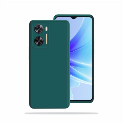 SUPER-ME Back Cover for OPPO A57 2022(Green, Hard Case, Pack of: 1)