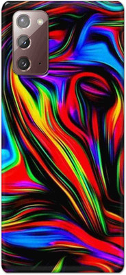 NDCOM Back Cover for Samsung Galaxy Note 20 Color Mix Printed(Multicolor, Hard Case, Pack of: 1)