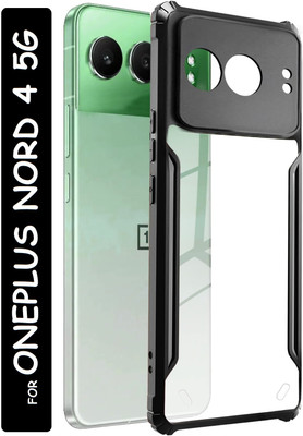 Flipkart SmartBuy Back Cover for OnePlus Nord 4, OnePlus Nord 4 5G(Black, Shock Proof, Pack of: 1)