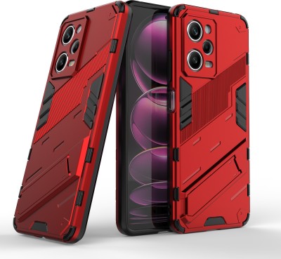 Mobile Mart Back Cover for REDMI Note 12 Pro 5G, REDMI Note 12 Pro+ 5G(Red, Camera Bump Protector, Pack of: 1)