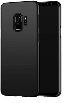 MobiSpiff Back Cover for Samsung Galaxy S9, G960F, G960F/Ds(Black, Camera Bump Protector, Silicon, Pack of: 1)