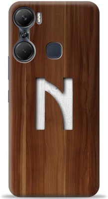 Crafter Back Cover for Infinix Hot 12 Pro(Brown, White, Pack of: 1)